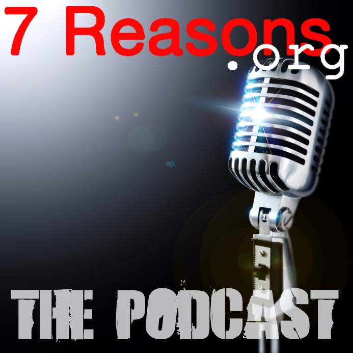 The logo for the 7Reasons.org podcast