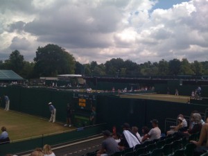 Rain Clouds At Wimbledon