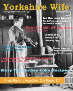 The cover of the womens lifestyle magazine, Yorkshire Wife