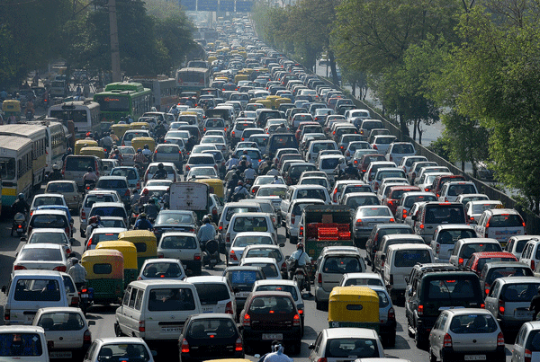 A Malaysian traffic jam (car,cars,gridlock,motorway,rush-hour)