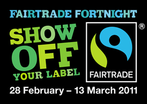 the fairtrade fortnight logo