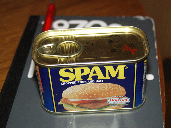 SPAM in a can